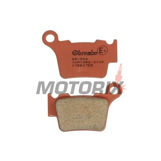 Brzdové destičky -BREMBO- 07BB27SD, KTM EXC/EXC-R 450 (2008-2011)