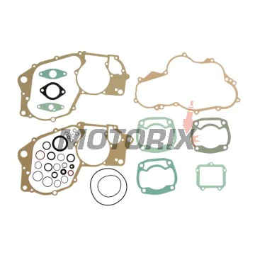 Kompletní sada těsnění motoru -ATHENA- Aprilia AF1 125 1988-1993, Europa 125 1990-1991, Pegaso 125 1989-1995, červený Rose 125 1988-1996, RS 125 1992-1995, Tuareg 125 1985/1988-1992