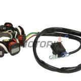 Stator (hvězda) -MOTORIX- 8 Cívek, 5 pinů, GY6 125/150cc, Kymco