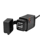 USB adaptér -4 RIDE- 12V, 2xUSB (3.1A) - univerzální