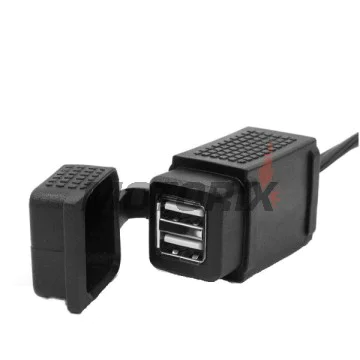 USB adaptér -4 RIDE- 12V, 2xUSB (3.1A) - univerzální