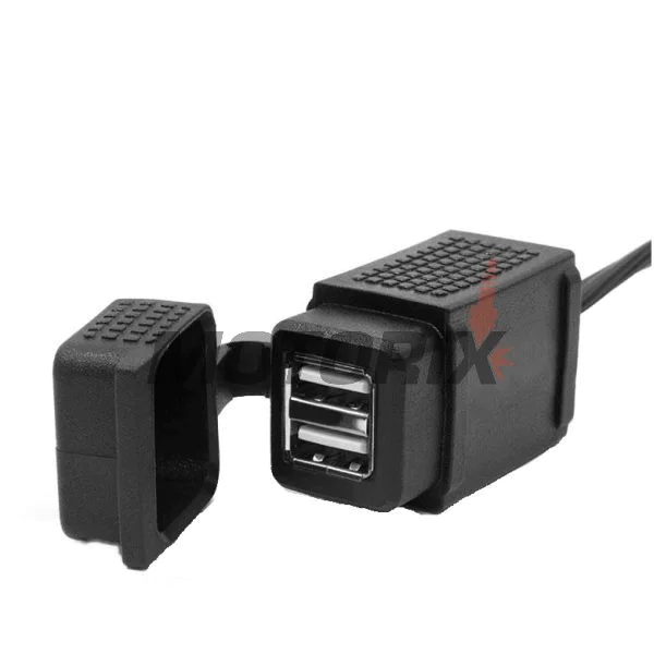 USB adaptér -4 RIDE- 12V, 2xUSB (3.1A) - univerzální