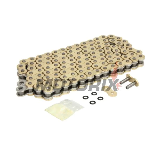 Řetěz -JT- JTC520Z3GS110RL, velikost 520, 110 článků, dvojité zesílený, zlatá