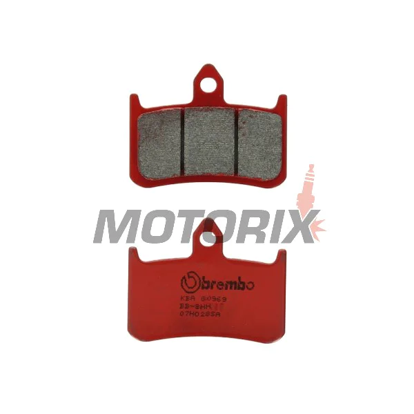 Brzdové destičky -BREMBO- 07HO28SA, Honda CB900F Hornet, CBR900RR Fireblade, VFR750R, VTR1000F Fire Storm/Superhawk (1988-2007)