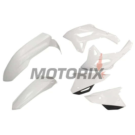 Sada plastů -POLISPORT- bílé, HONDA CRF 450 2022-2023