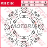 Brzdový kotouč -TRW- MST371EC, 240mm, Suzuki DR-Z 400/400E/400SM/400SMU (2005-2008), RM 125/250 (2005-2012)