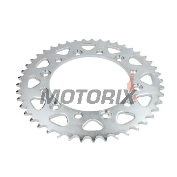Zadní rozeta -JT- JTR245/3,45, 45 zubů, ocelový, Gilera RC 600 1989-1992, Honda CB 250 1996-2001, FMX 650 2004-2008, FX 650 1999-2001, NSR 250 1986-1987, NX 250 1988-1990, NX 650 1988-1994, VTR 250 1988, 1998, 2009-2012, VTZ 250 1988