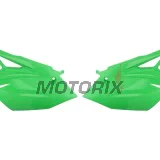 Zadní boční plasty -POLISPORT- zelené, KAWASAKI KX 250 2017-2020