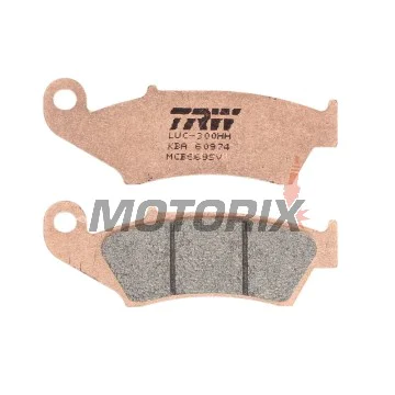 Brzdové destičky -TRW- MCB669SV, Aprilia MXV/RXV, Beta RR, Gas Gas EC/FSE/FSR/MC, Honda CR/CRF/XR/XL, Kawasaki KDX/KLX/KX, Suzuki DR-Z/RM/RM-Z, Yamaha WR/YZ/XT (1993-2020)