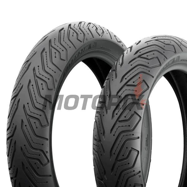 Přední/zadní pneumatika na skútr -MICHELIN- 90/90-12, CITY GRIP SAVER