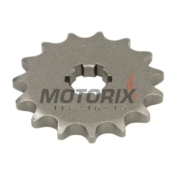 Přední pastorek -JT- JTF416,15, 15 zubů, Suzuki RM 80 1997-2001, RM 85 2002-2018, Yamaha DT 175 1978-1981, RD 125 1976-1977, RS 125 1976, YZ 80 1984, 1993-2001