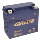 Akumulátor -4 RIDE- YTX20HL-BS 4RIDE GEL, 20Ah 12V