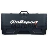Podložka pod motocykl -POLISPORT- černý, pogumovaný, složený
