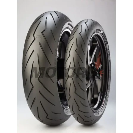 Zadní silniční pneumatika -PIRELLI MOTOR- 190/50ZR17, DIABLO ROSSO III