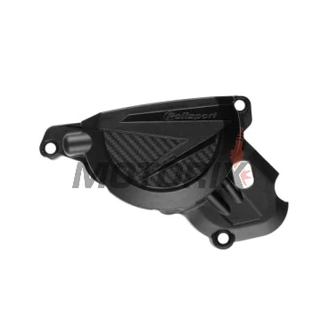 Chránič víka statoru -POLISPORT- černý, BETA RR 350/430/480 2020-2023