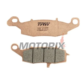 Brzdové destičky -TRW- MCB682SV, Kawasaki ER-5/ER-6, Versys, KLR, GPZ, Vulcan, Z750, Zephyr, ZR-7; Suzuki V-Strom, Bandit, GSX, GSR, SV650, Gladius, Intruder