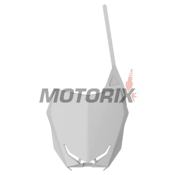 Motokrosová maska/tabulka startovního čísla -POLISPORT- bílá, SUZUKI RM-Z 250/450 2018-2023