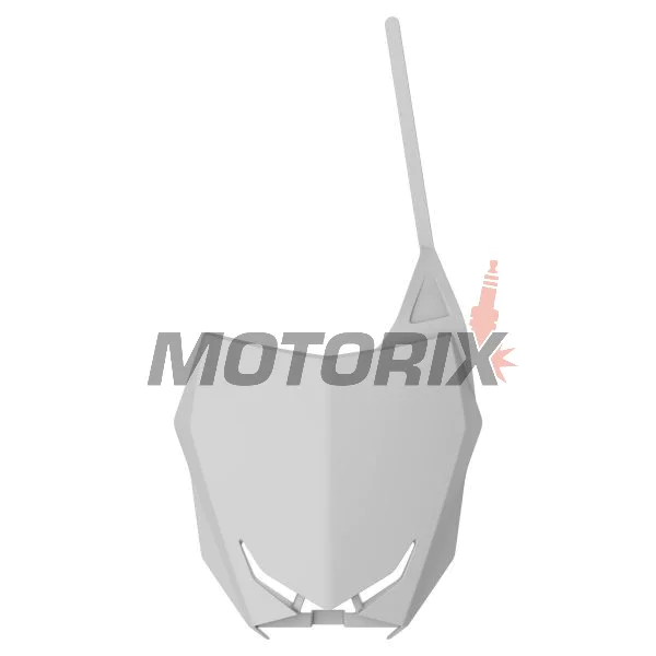 Motokrosová maska/tabulka startovního čísla -POLISPORT- bílá, SUZUKI RM-Z 250/450 2018-2023