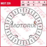 Brzdový kotouč -TRW- MST239, 305mm, BMW K1200RS/GT/LT + R850R + R1100GS/S + R1150GS + R1200C/CL (1995-2004)