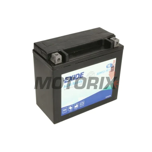 Akumulátor -EXIDE- YTX20H-BS READY, 18Ah 12V