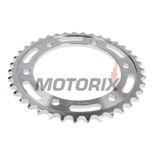 Zadní rozeta -JT- JTR859,39, 39 zubů, ocelový, Yamaha FJ 1100 1984-1985, FJ 1200 1986-1997, FZR 1000 1987-1995, FZR 600 1994-1995, FZR 750 1987-1988, 1990-1992, FZS 600 1998-2004, GTS 1000 1993-2000, XJR 1200 1995-1998, XJR 1300 1998-2003