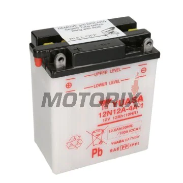 Akumulátor -YUASA- 12N12A-4A-1, 13Ah 12V