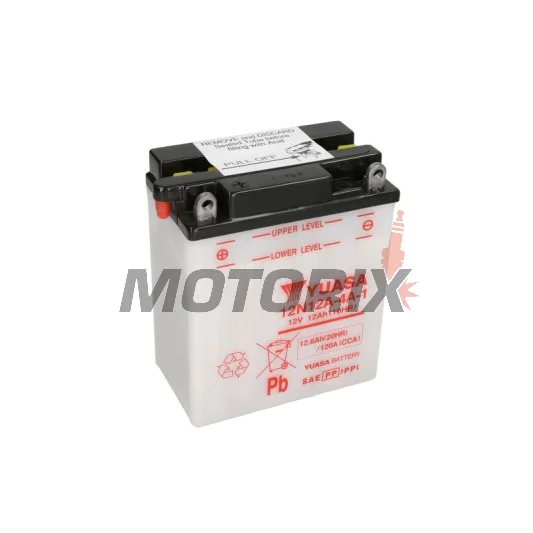 Akumulátor -YUASA- 12N12A-4A-1, 13Ah 12V