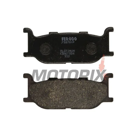 Brzdové destičky -FERODO- FDB781P, Yamaha XJ Diversion/T-Max/Virago/Drag Star/Royal Star Venture/Majesty 1992-2007