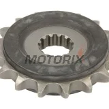 Přední pastorek -JT- JTF580,17RB, 17 zubů, s gumový tlumič, Yamaha FZ 700 1986-1987, FZ 750 1985-1993, FZ6 600 2004-2009, FZR 1000 1987-1995, FZR 750 1987-1992, FZX 700 1986-1987, FZX 750 1986-1997, GTS 1000 1993-2000, YZF 1000 1996-2003