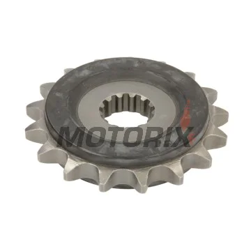 Přední pastorek -JT- JTF580,17RB, 17 zubů, s gumový tlumič, Yamaha FZ 700 1986-1987, FZ 750 1985-1993, FZ6 600 2004-2009, FZR 1000 1987-1995, FZR 750 1987-1992, FZX 700 1986-1987, FZX 750 1986-1997, GTS 1000 1993-2000, YZF 1000 1996-2003
