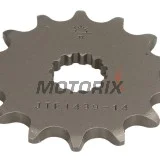 Přední pastorek -JT- JTF1439,14, 14 zubů, Suzuki GSF 250 1990-1994, GSX-R 250 1989, LT 160 1989-2001, 2003-2004, LT-F 160 1991-2004