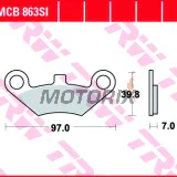 Brzdové destičky -TRW- MCB863SI, CF Moto Terralander - 500/625/800 - 2011-2013