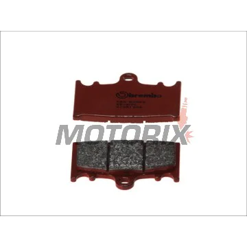 Brzdové destičky -BREMBO- 07KA13SA, Kawasaki GPZ/ZX-6R/ZX-9R/ZXR/ZZR/ZR/VN 400-1200, Suzuki GSF/GSX/GSX-R/RGV/SV/VS 250-1400, Ninja, Bandit, Intruder