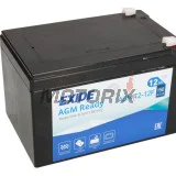 Akumulátor -EXIDE- AGM12-12F, 12Ah 12V