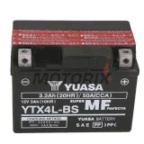 Akumulátor -YUASA- YTX4L-BS, 3Ah 12V