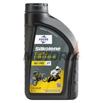 2taktní olej -SILKOLENE- COMP, 2T, plná syntetika + ester, 1L