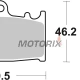 Brzdové destičky -BREMBO- 07SU30SP, Suzuki VL Intruder 1500cc (2002-2016)