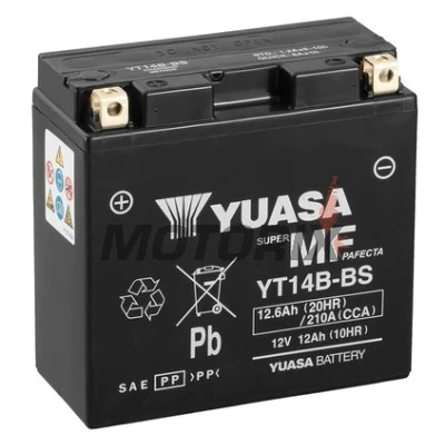 Akumulátor -YUASA- YT14B-BS, 13Ah 12V