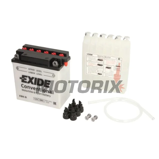 Akumulátor -EXIDE- YB9-B, 9Ah 12V