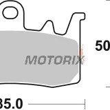 Brzdové destičky -BREMBO- 07BB38LA, Aprilia ETV/Tuono, BMW GS/R, Ducati Monster/Multistrada, Triumph Tiger 310-1300cc (1991-2022)