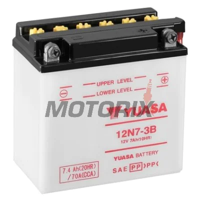 Akumulátor -YUASA- 12N7-3B, 7Ah 12V