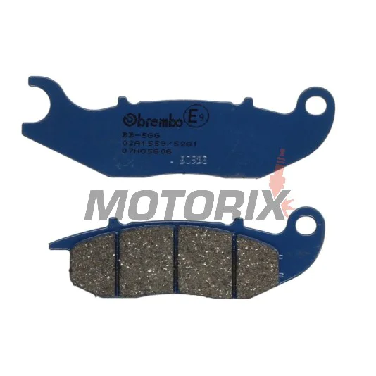 Brzdové destičky -FERODO- FDB2060AG, Aprilia Scarabeo 500 2003-2004, Honda Rebel 125/Bali 50/100 1995-2000