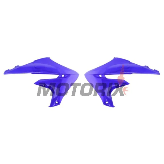 Přední boční plasty -POLISPORT- modré, YAMAHA YZ 250/450 2018-2023