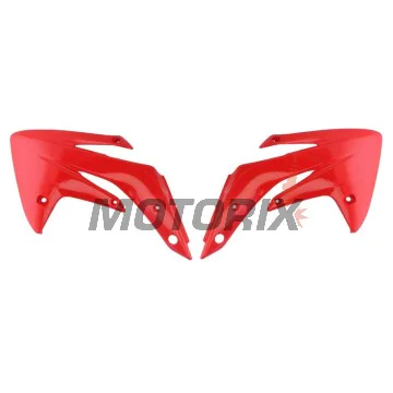 Přední boční plasty -POLISPORT- červené, HONDA CR 150 2007-2023