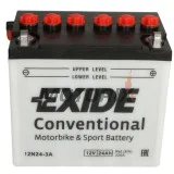 Akumulátor -EXIDE- 12N24-3A, 24Ah 12V
