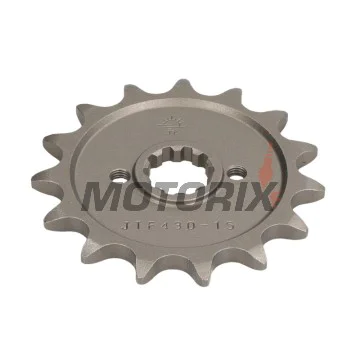 Přední pastorek -JT- JTF430,15, 15 zubů, Kawasaki KX 250 2004-2005, Suzuki GS 300 1982-1985, GSX 250 1982-1983, GT 250 1979-1985, RM-Z 250 2004-2006