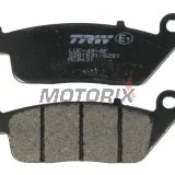 Brzdové destičky -TRW- MCB631, Honda CBR1000F (1990-1992), Honda RVF750R (1994-1997), Honda ST1100 Pan European/ABS (1990-2001), Kymco People 250 (2004-2005), Yamaha MT-01 1700 (2004-2011), Yamaha X-Max 125 ABS (2011-2012)