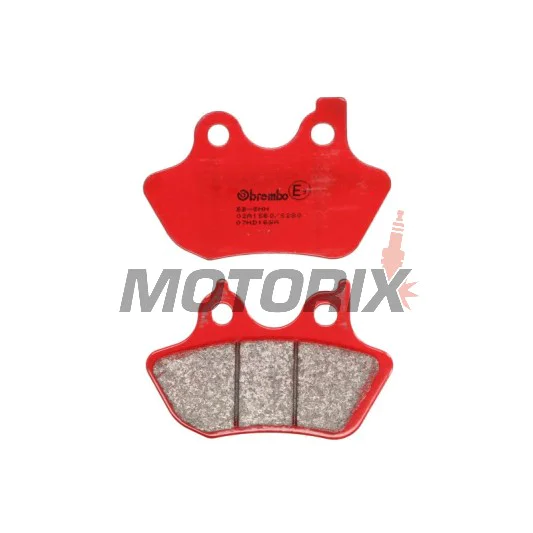 Brzdové destičky -BREMBO- 07HD16SA, Harley-Davidson Road King/Electra Glide/Street Glide/Road Glide, Softail/Fat Boy/Heritage, Dyna Super Glide/Low Rider/Wide Glide, Sportster 883/1200, V-Rod