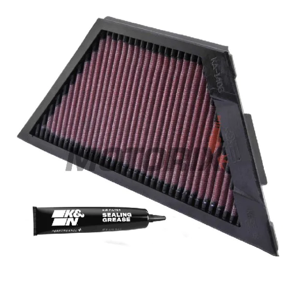 Vzduchový filtr -K&N- KA-1406, Kawasaki GTR 1400/ABS/Grand Tourer, ZX-12R 1200 Ninja, ZX-14R 1400 Ninja, ZZR 1400/1400A/1400D Performance, 2006-2011