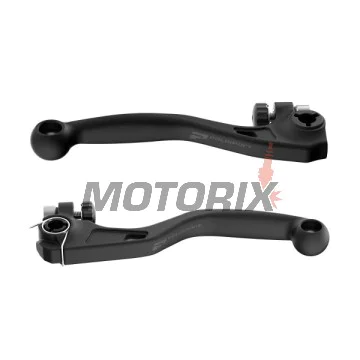 Sada páček -POLISPORT- černé, non-breakable, HONDA CRF 450 2021-2024